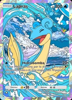 Lapras card in Spanish