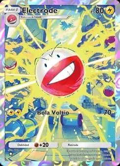 Electrode card in Spanish