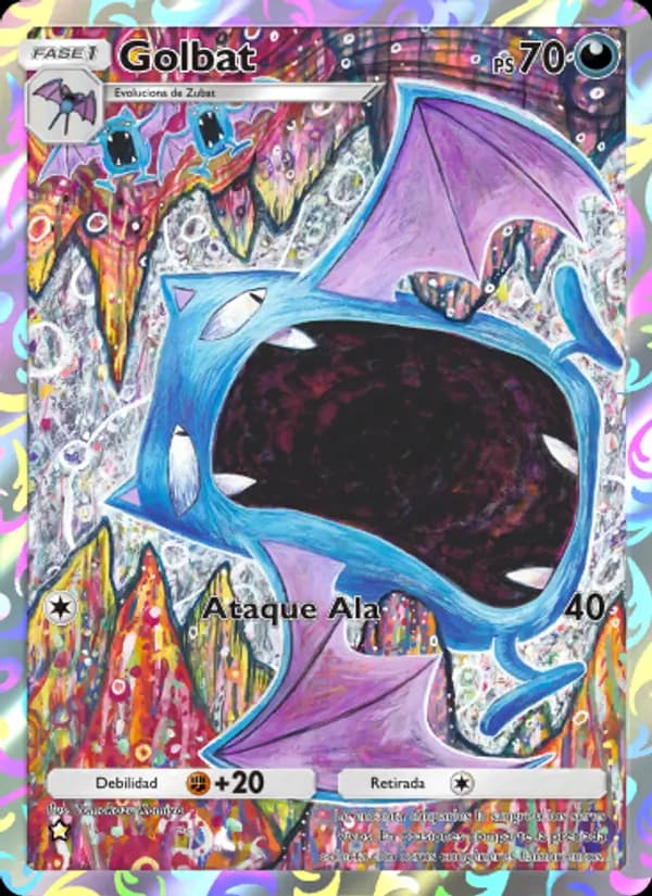 Golbat card in Spanish