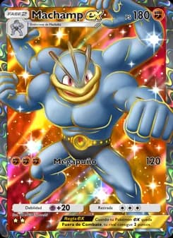 Machamp ex card in Spanish