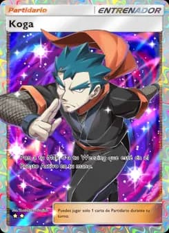 Koga card in Spanish