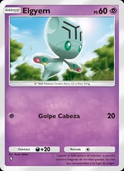 Elgyem card in Spanish