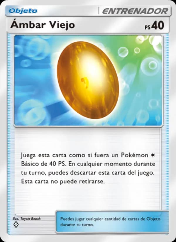 Ámbar Viejo card in Spanish