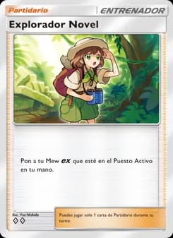 Explorador Novel card in Spanish