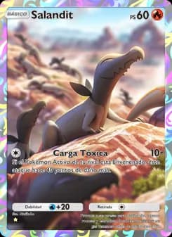 Salandit card in Spanish