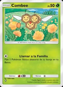 Combee card in Spanish