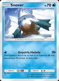 Snover card in Spanish