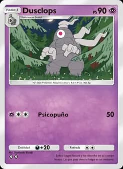 Dusclops card in Spanish