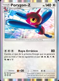 Porygon-Z card in Spanish
