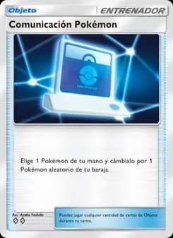 Comunicación Pokémon card in Spanish