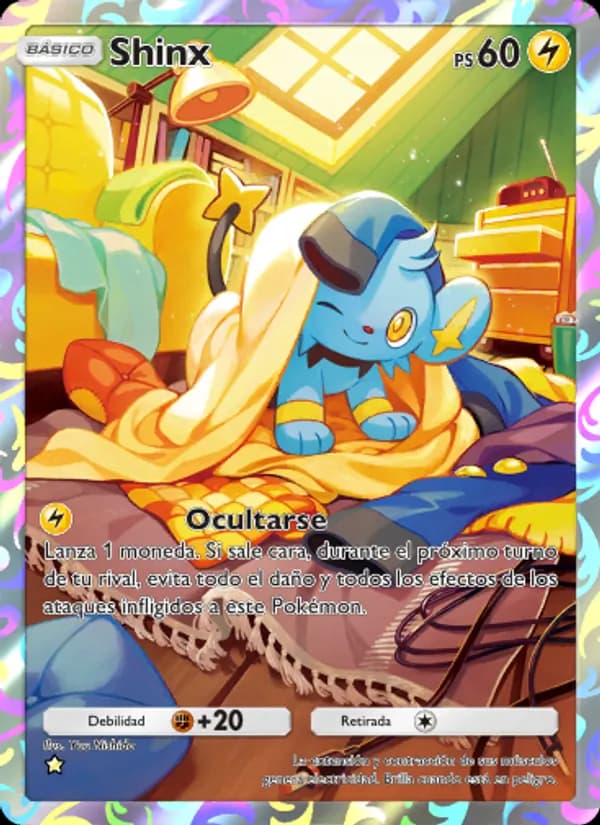 Shinx card in Spanish