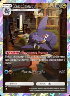 Garchomp card in Spanish