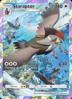 Staraptor card in Spanish