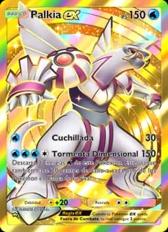 Palkia ex card in Spanish