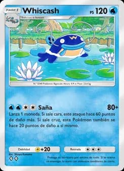 Whiscash card in Spanish