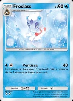 Froslass card in Spanish