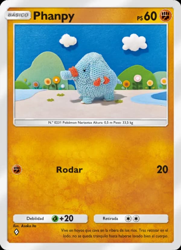 Phanpy card in Spanish