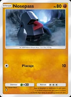 Nosepass card in Spanish