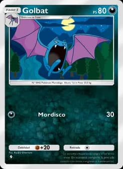 Golbat card in Spanish