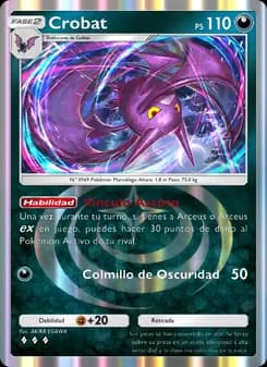 Crobat card in Spanish