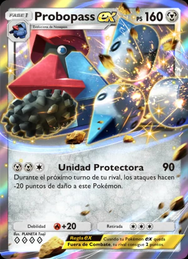 Probopass ex card in Spanish