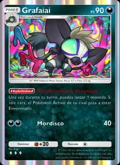 Grafaiai card in Spanish