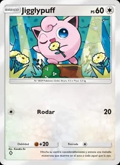 Jigglypuff card in Spanish