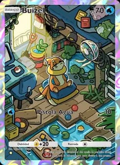 Buizel card in Spanish