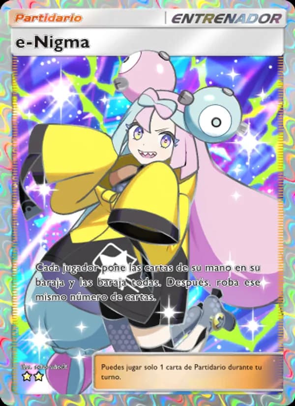 e-Nigma card in Spanish