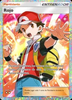 Rojo card in Spanish
