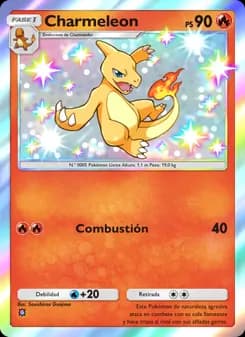 Charmeleon card in Spanish