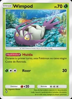 Wimpod card in Spanish