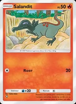 Salandit card in Spanish