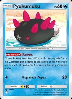 Pyukumuku card in Spanish