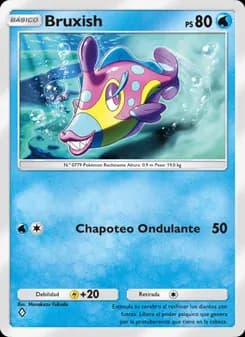 Bruxish card in Spanish