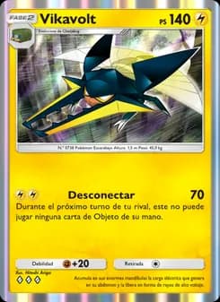 Vikavolt card in Spanish