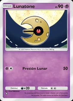 Lunatone card in Spanish