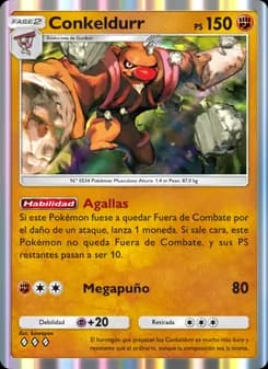 Conkeldurr card in Spanish