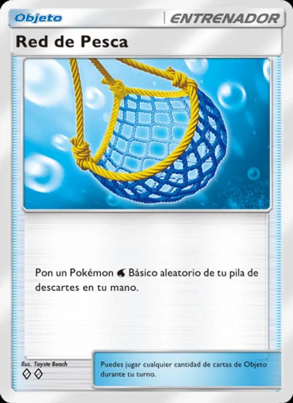 Red de Pesca card in Spanish