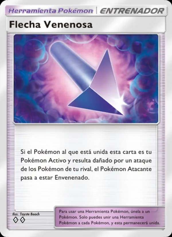 Flecha Venenosa card in Spanish
