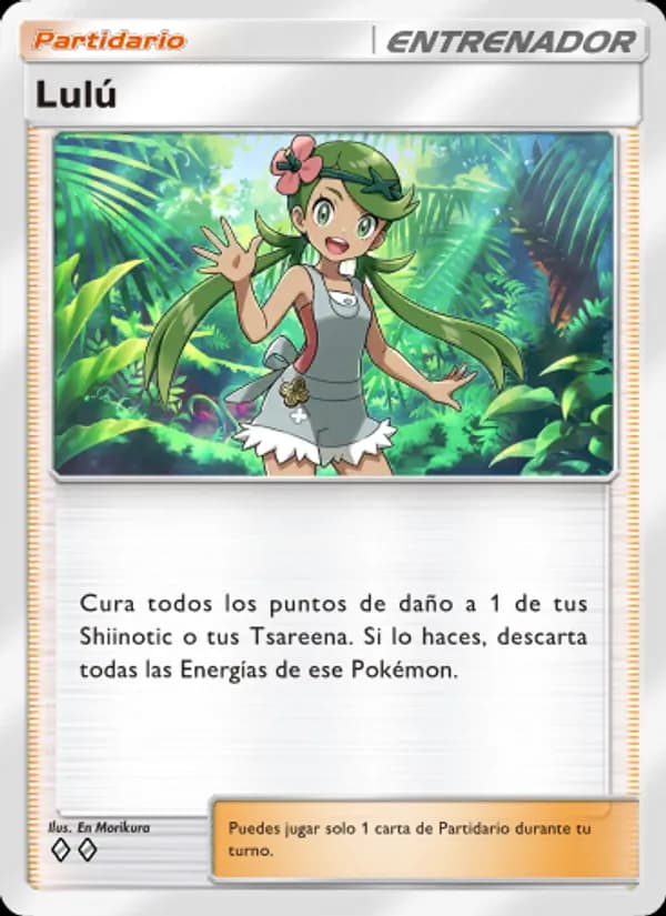 Lulú card in Spanish