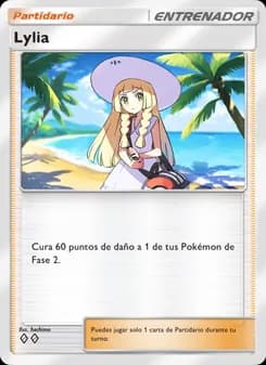 Lylia card in Spanish