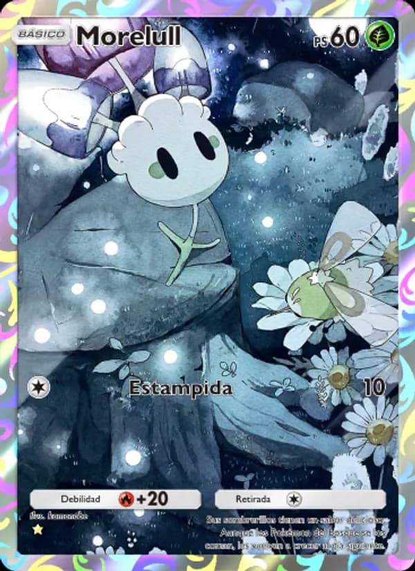 Morelull card in Spanish