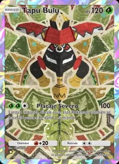 Tapu Bulu card in Spanish