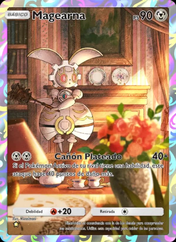 Magearna card in Spanish