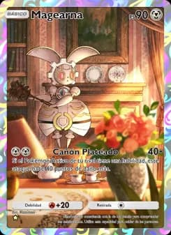 Magearna card in Spanish