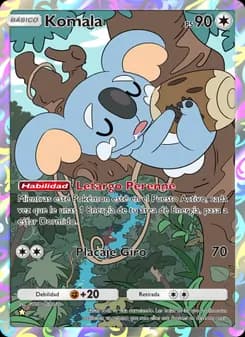 Komala card in Spanish