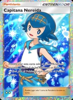 Capitana Nereida card in Spanish
