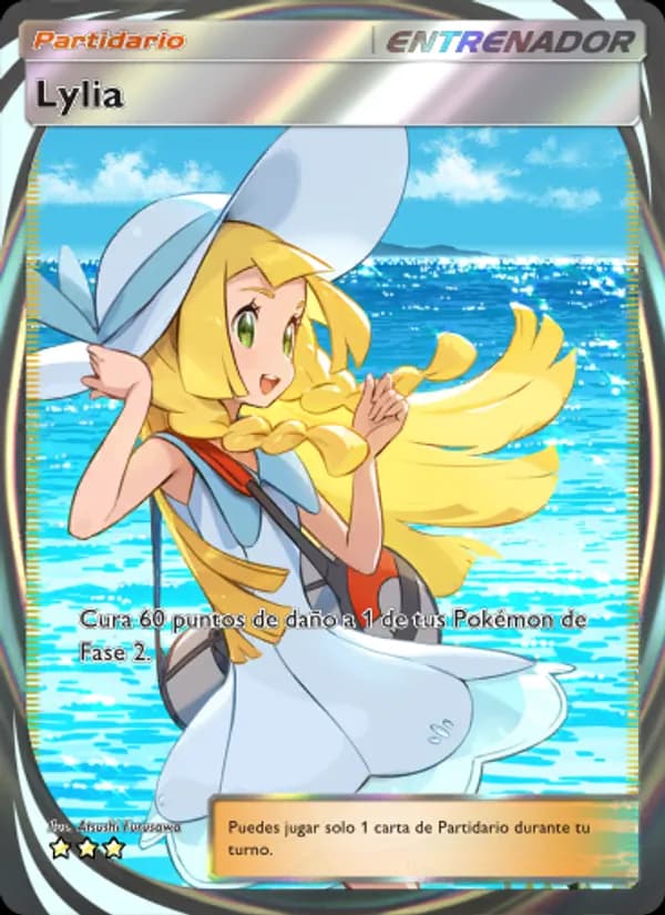Lylia card in Spanish
