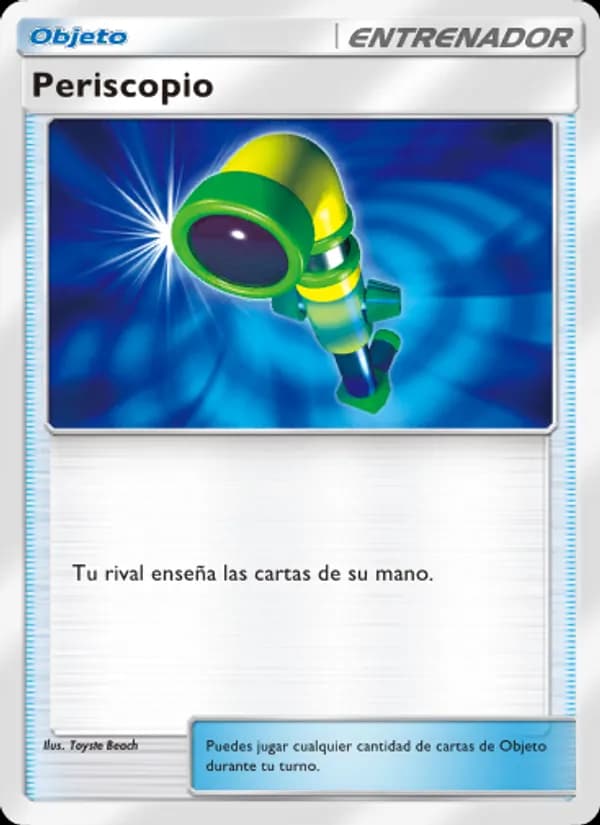 Periscopio card in Spanish
